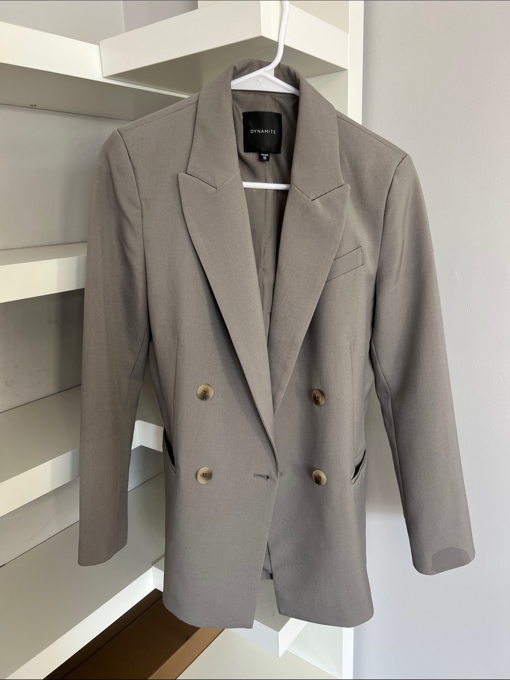 Dynamite Gray Blazer